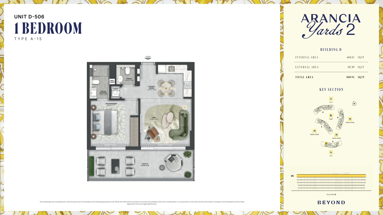 Floor plan for Type A-15