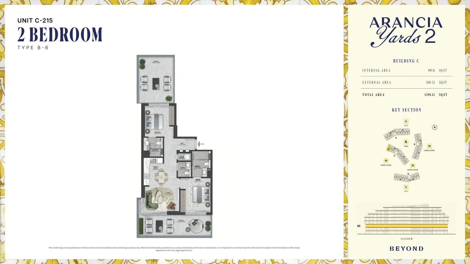 Floor plan for Type B-6