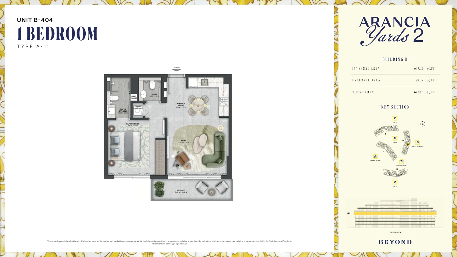 Floor plan for Type A-11