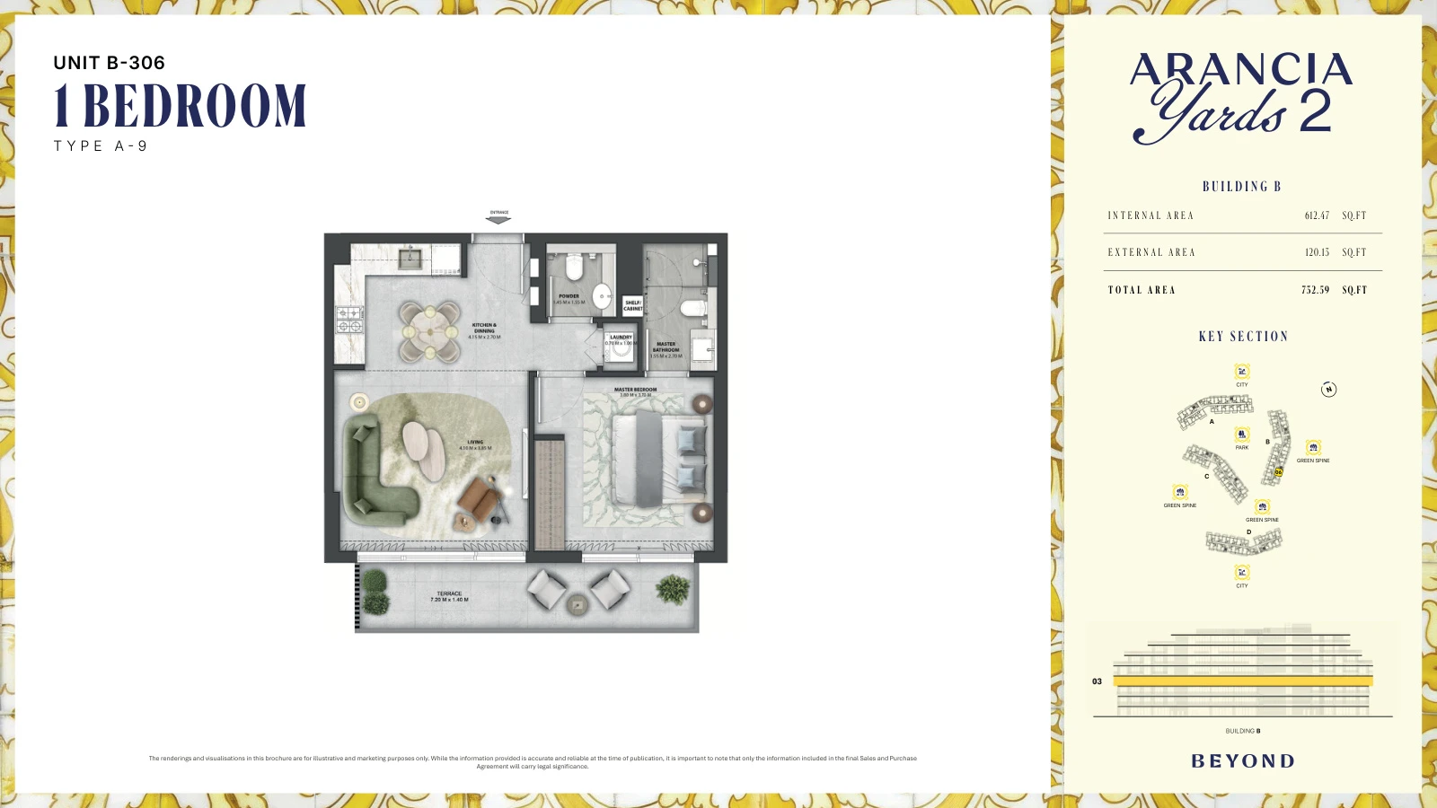 Floor plan for Type A-9