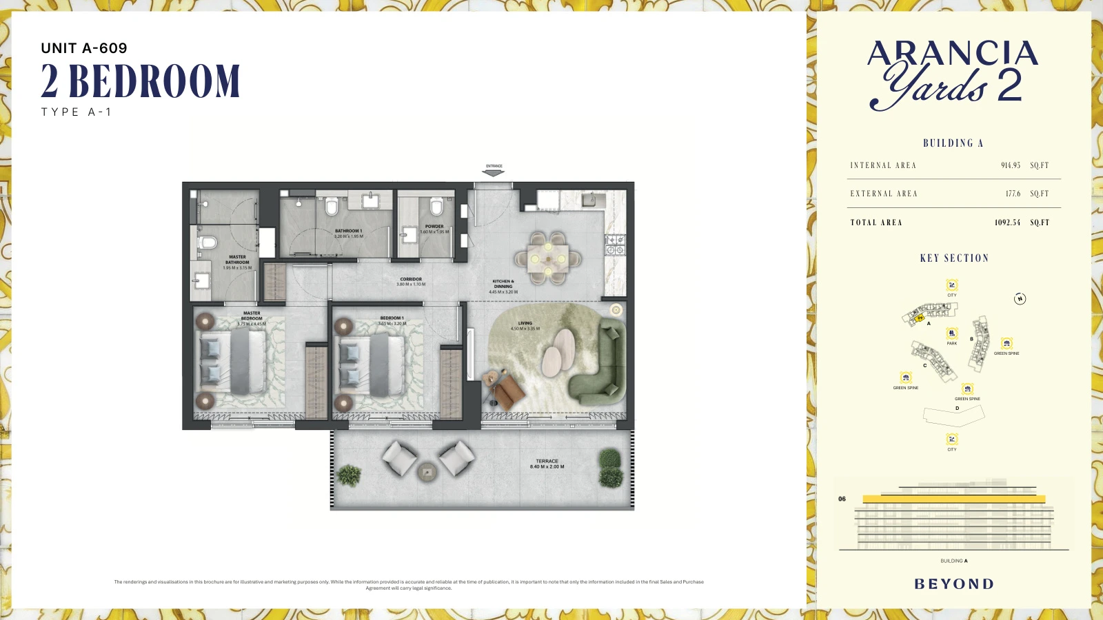 Floor plan for Type A-1