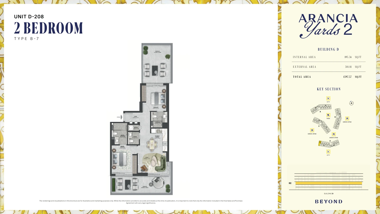 Floor plan for Type B-7