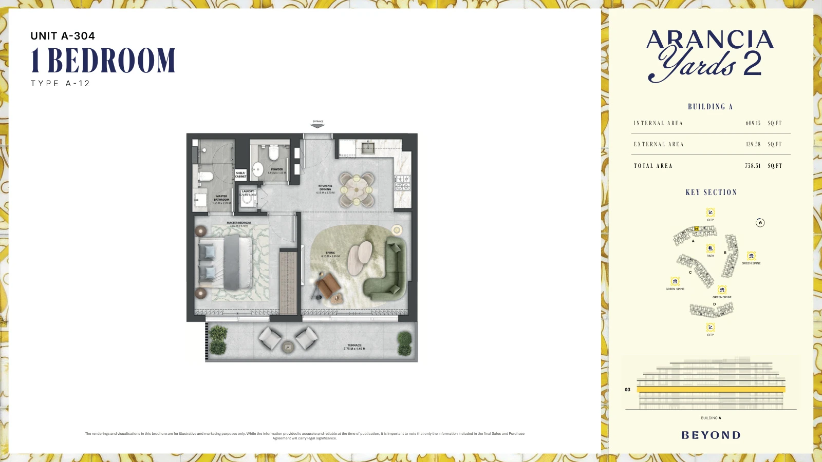 Floor plan for Type A-12