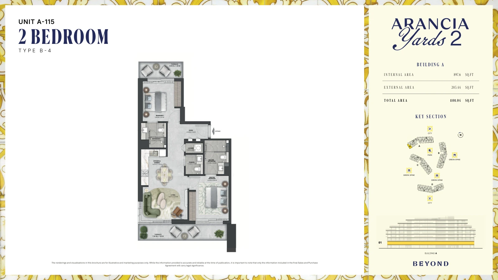 Floor plan for Type B-4