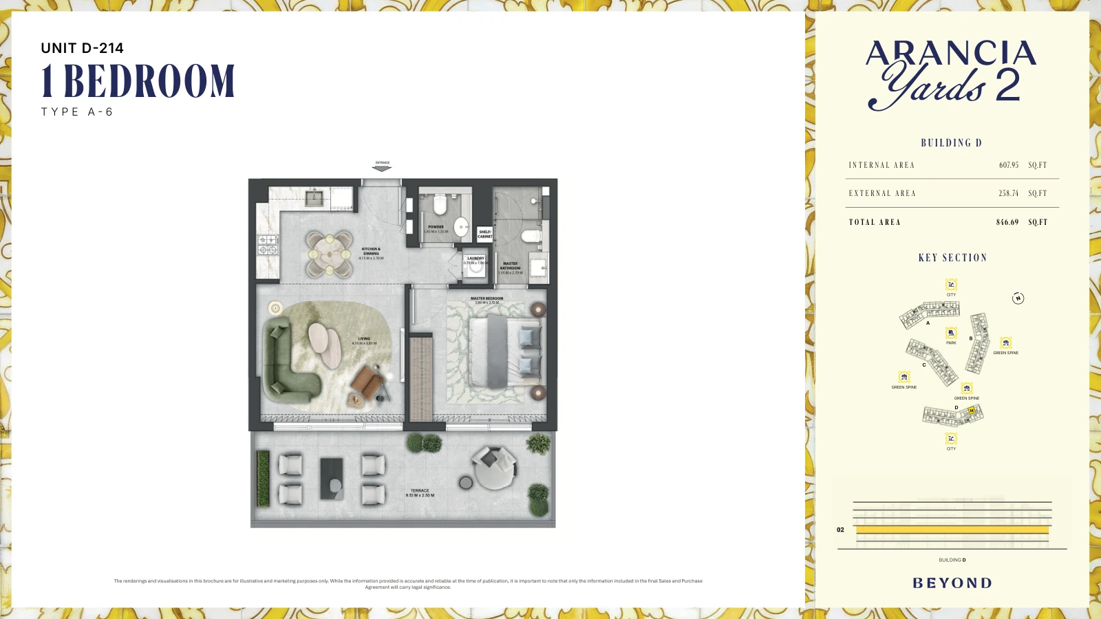 Floor plan for Type A-6