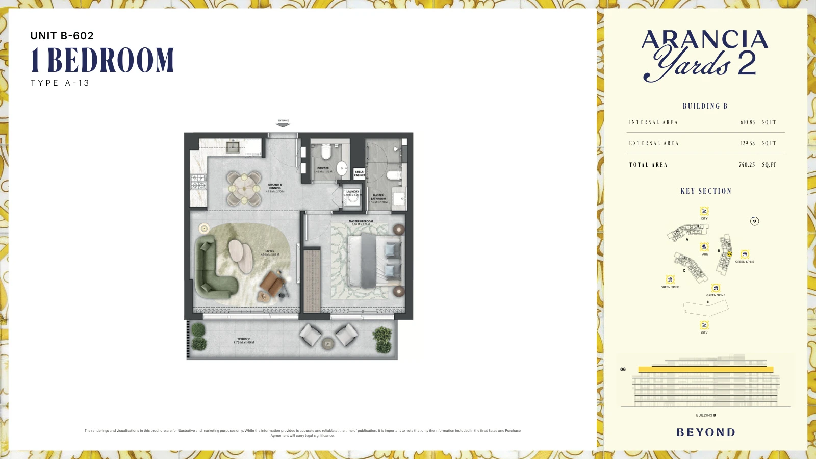 Floor plan for Type A-13