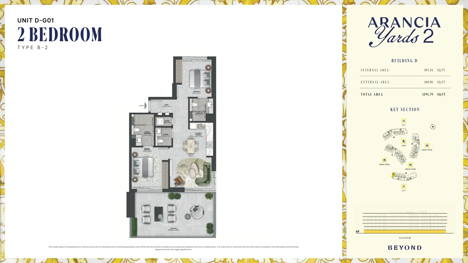 Floor plan for Type B-2