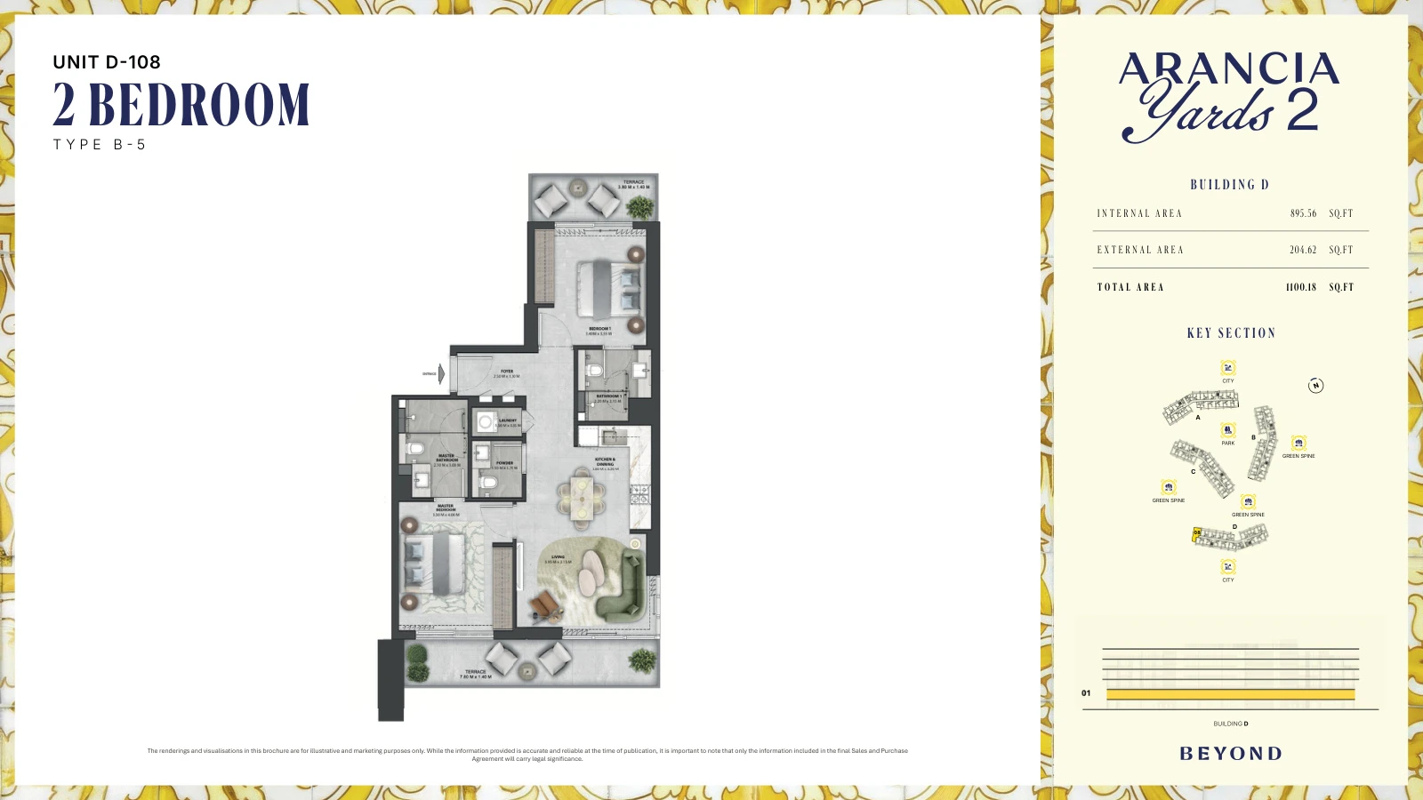 Floor plan for Type B-5