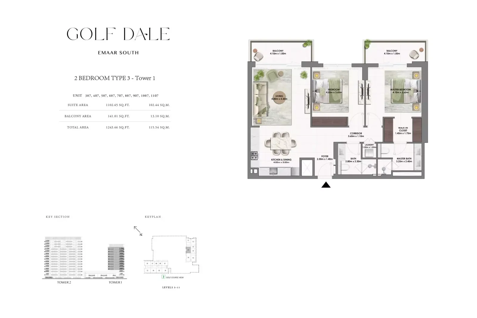 Floor plan for Type 3