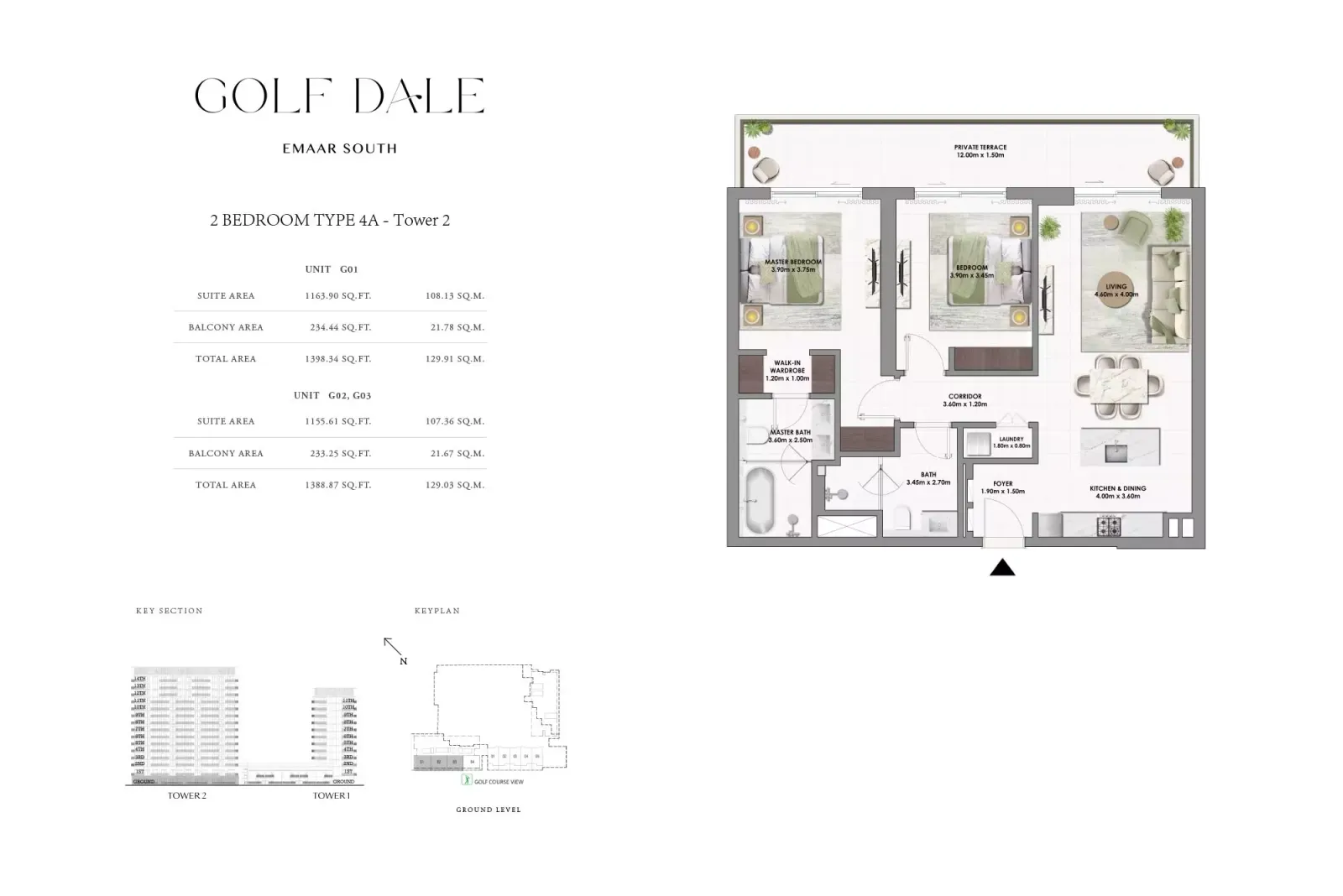 Floor plan for Type 4A