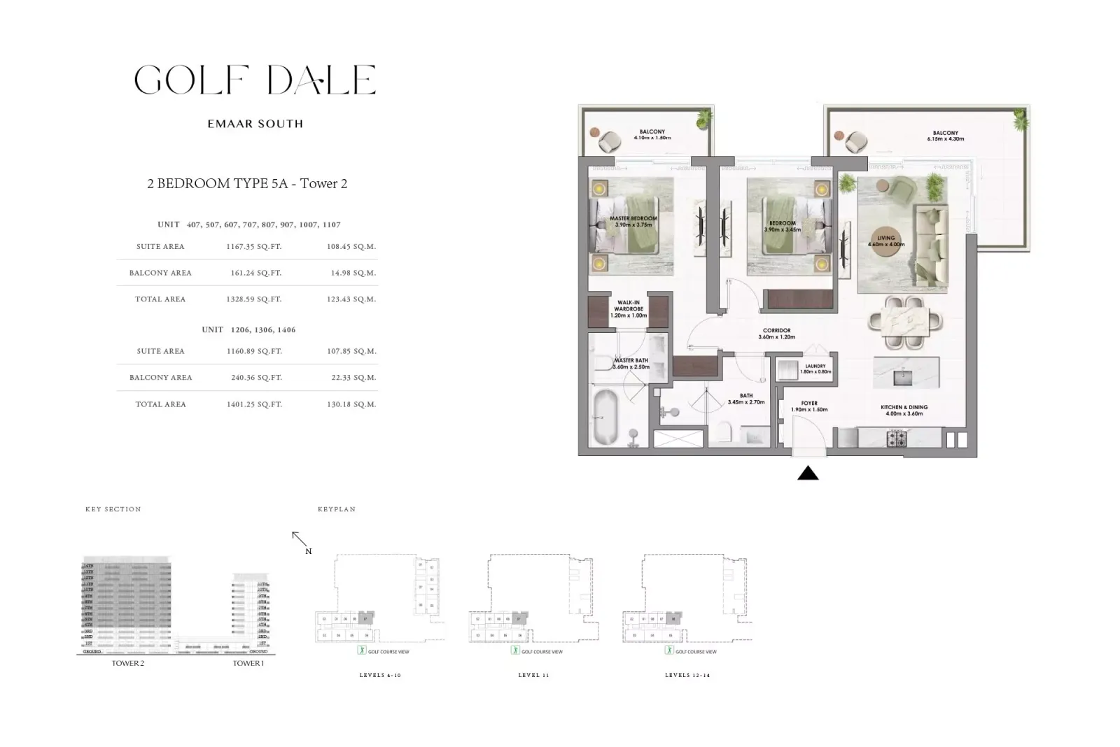 Floor plan for Type 5A