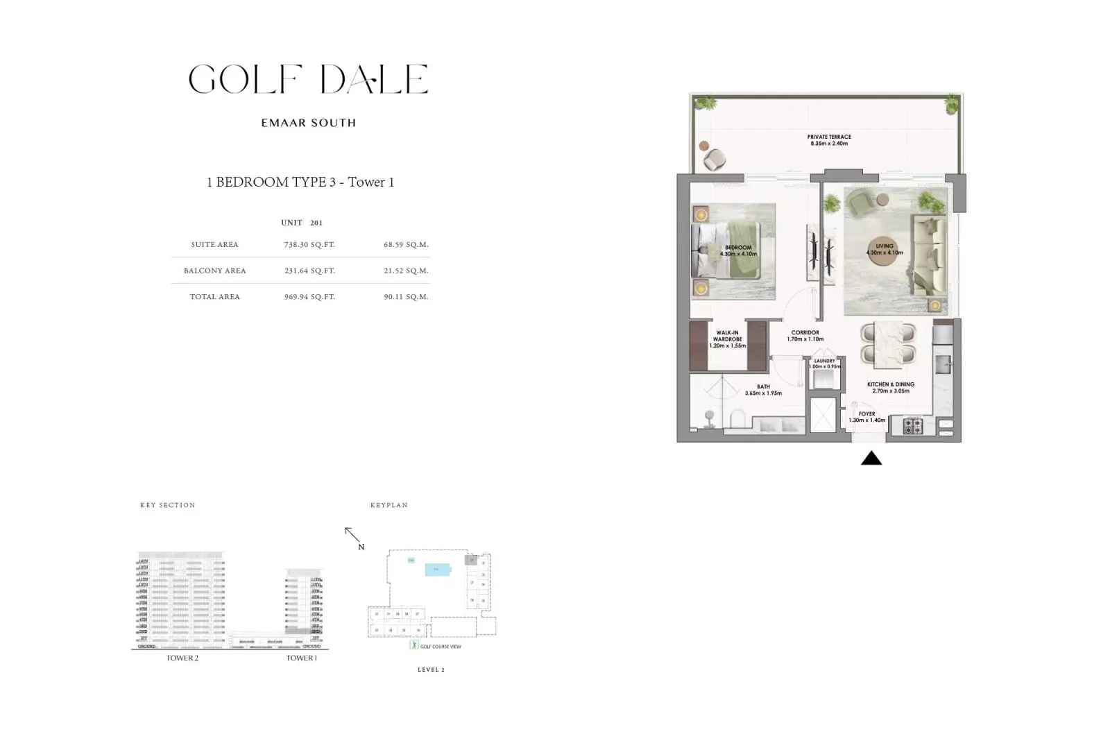 Floor plan for Type 3