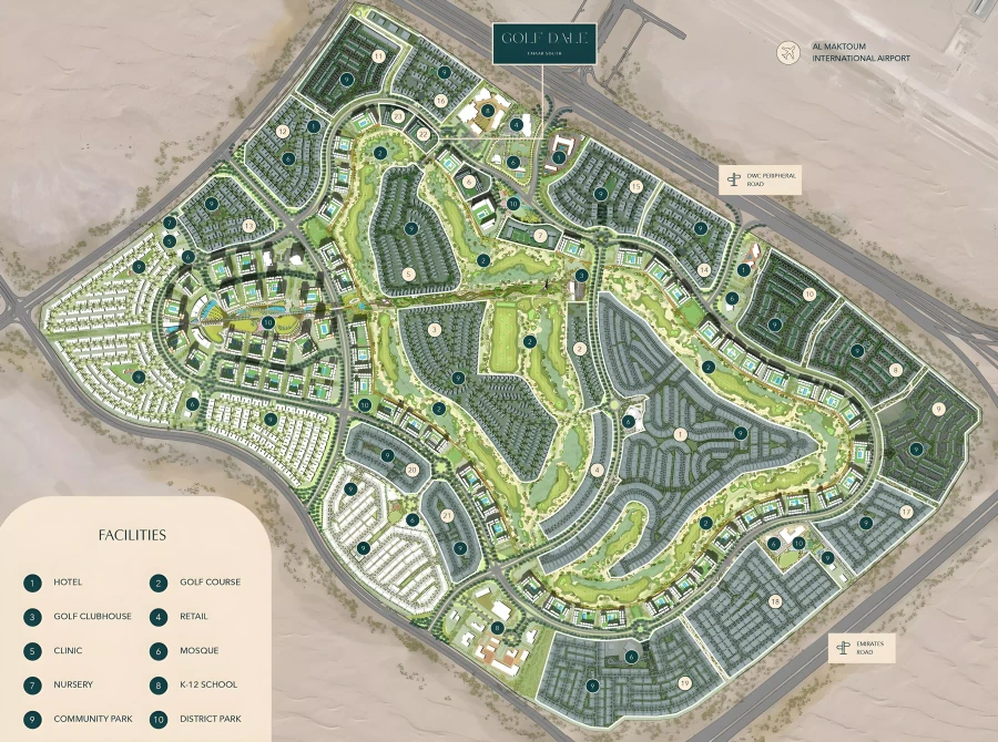 Golf Dale master plan