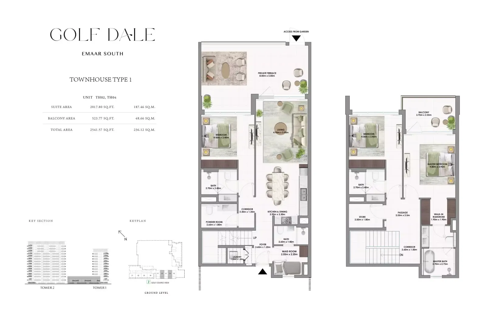 Floor plan for Type 1