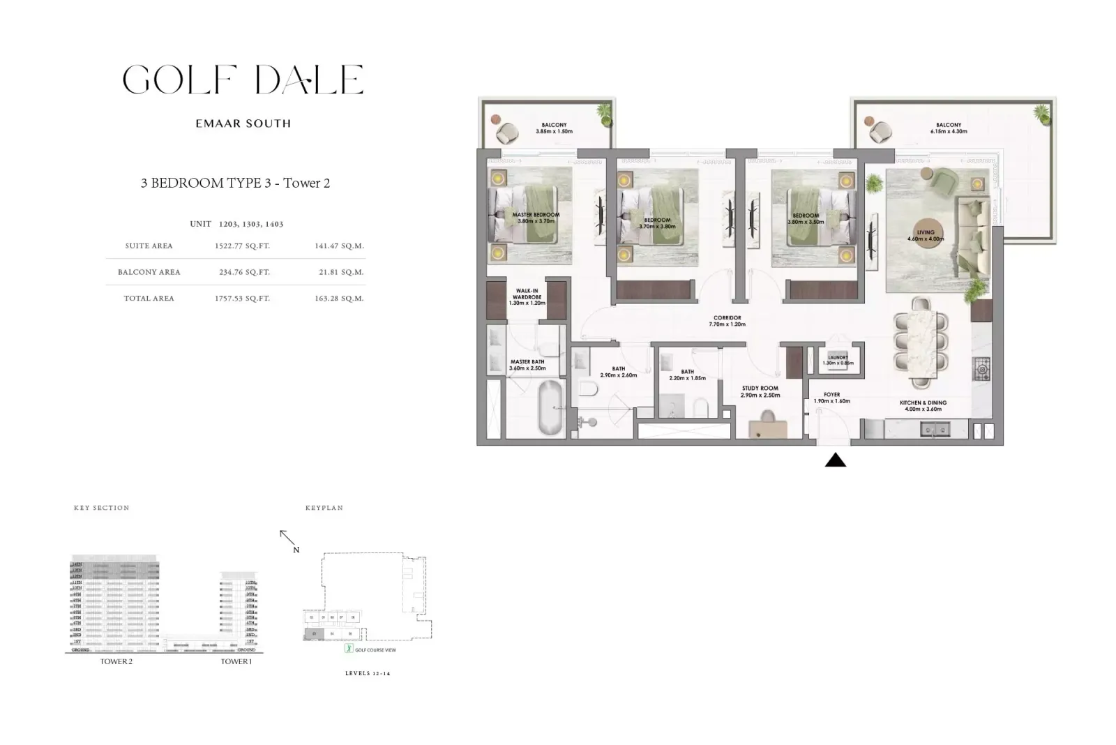 Floor plan for Type 3