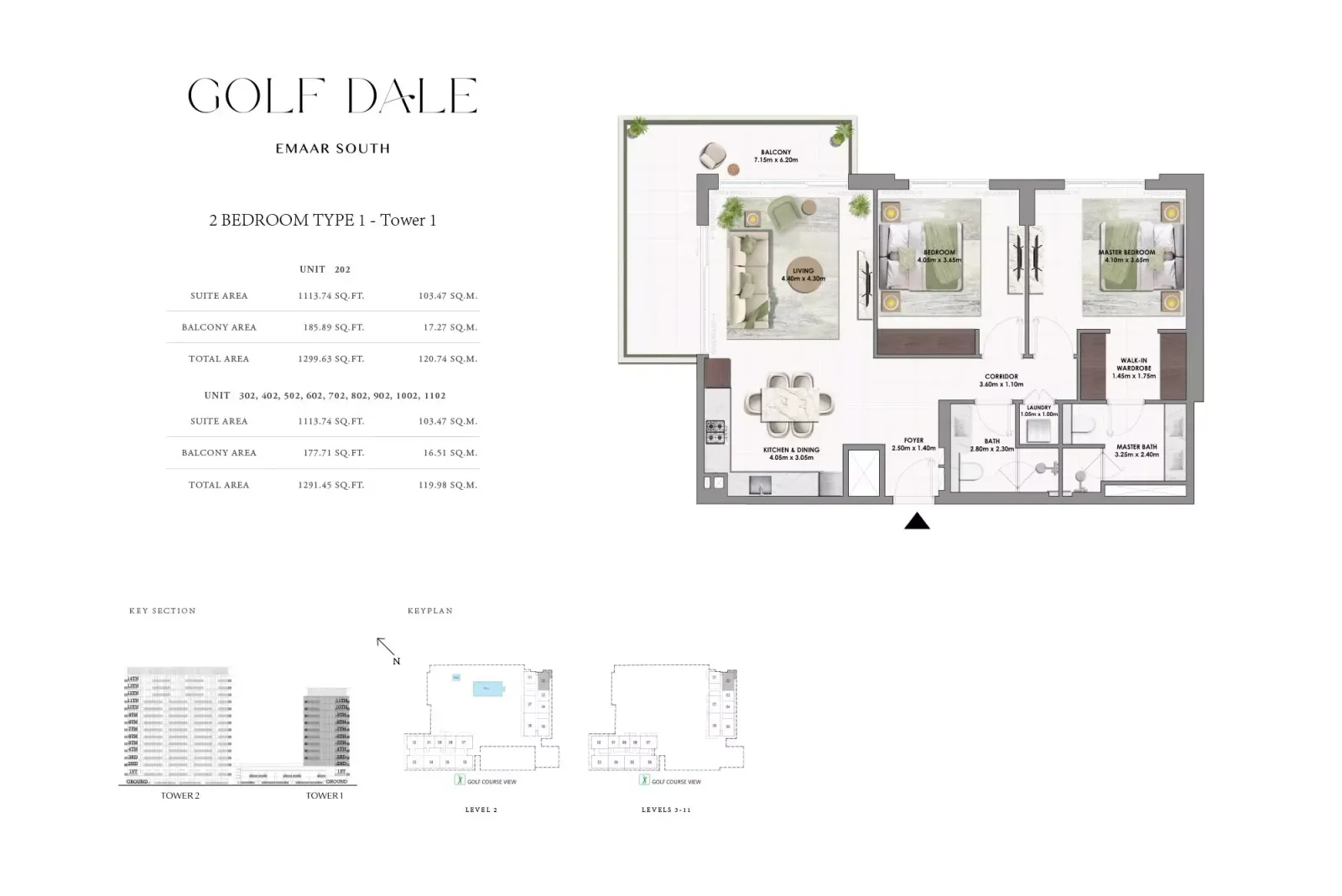 Floor plan for Type 1