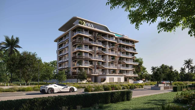Daytime exterior of Elinor by Zoya in Dubai South