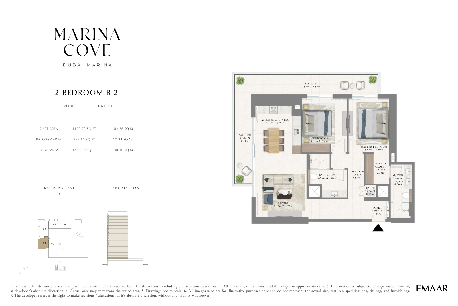 Floor plan for Type B.2