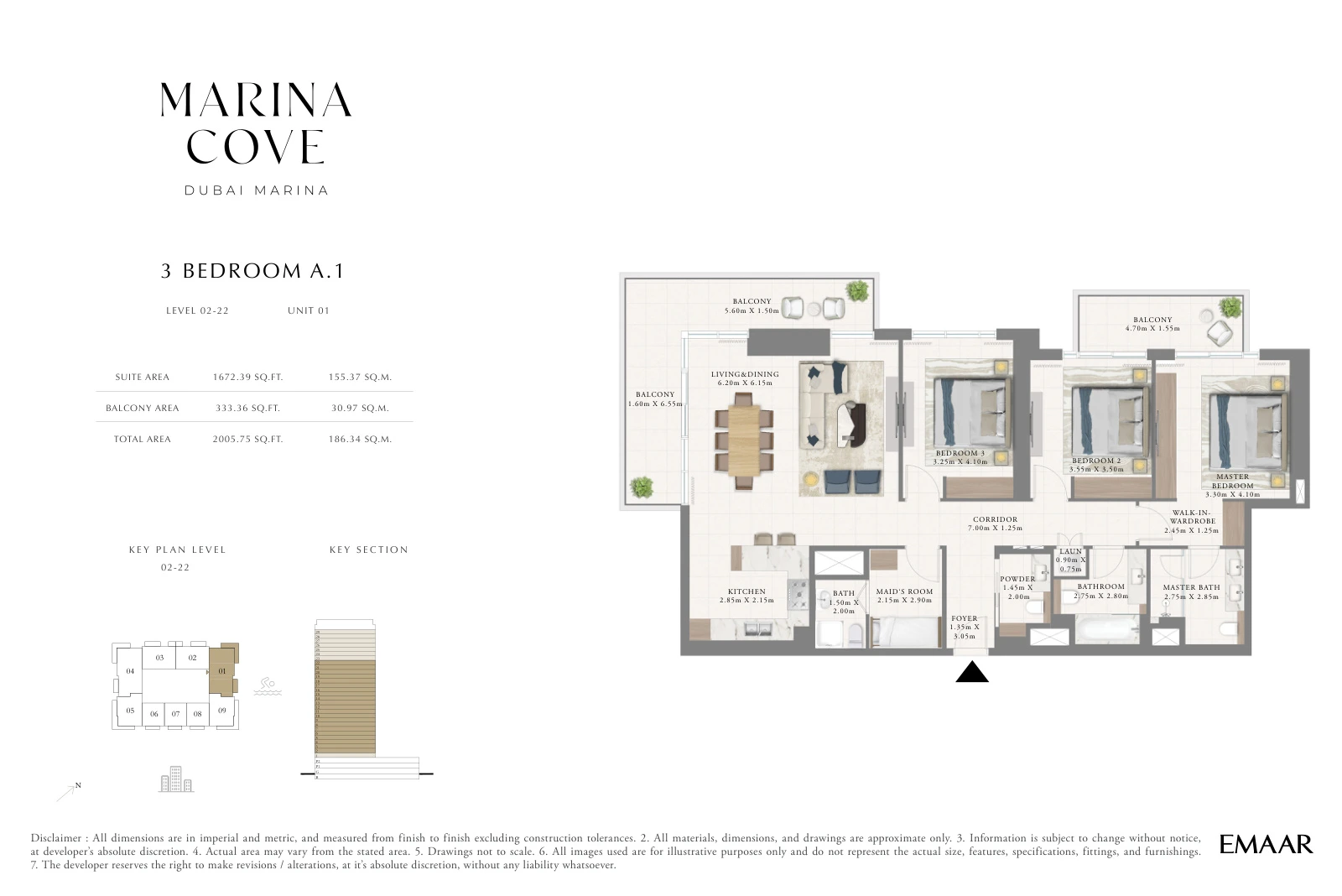 Floor plan for Type A.1