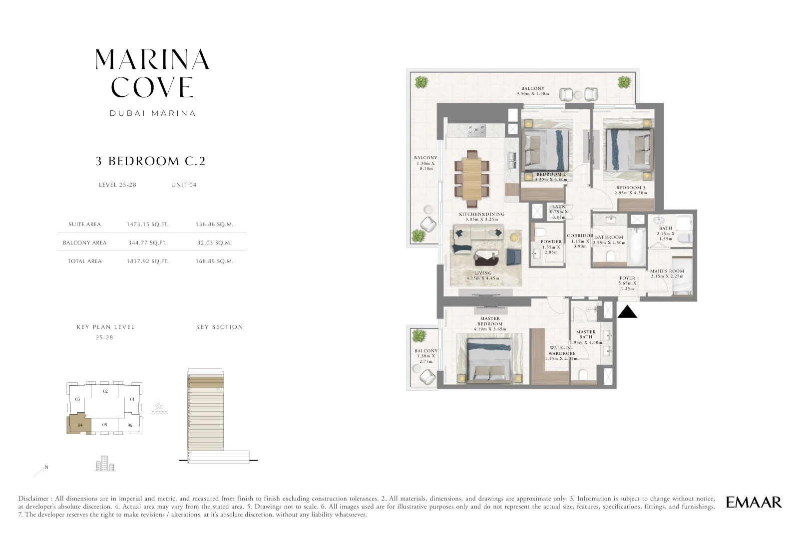 Floor plan for Type C.2