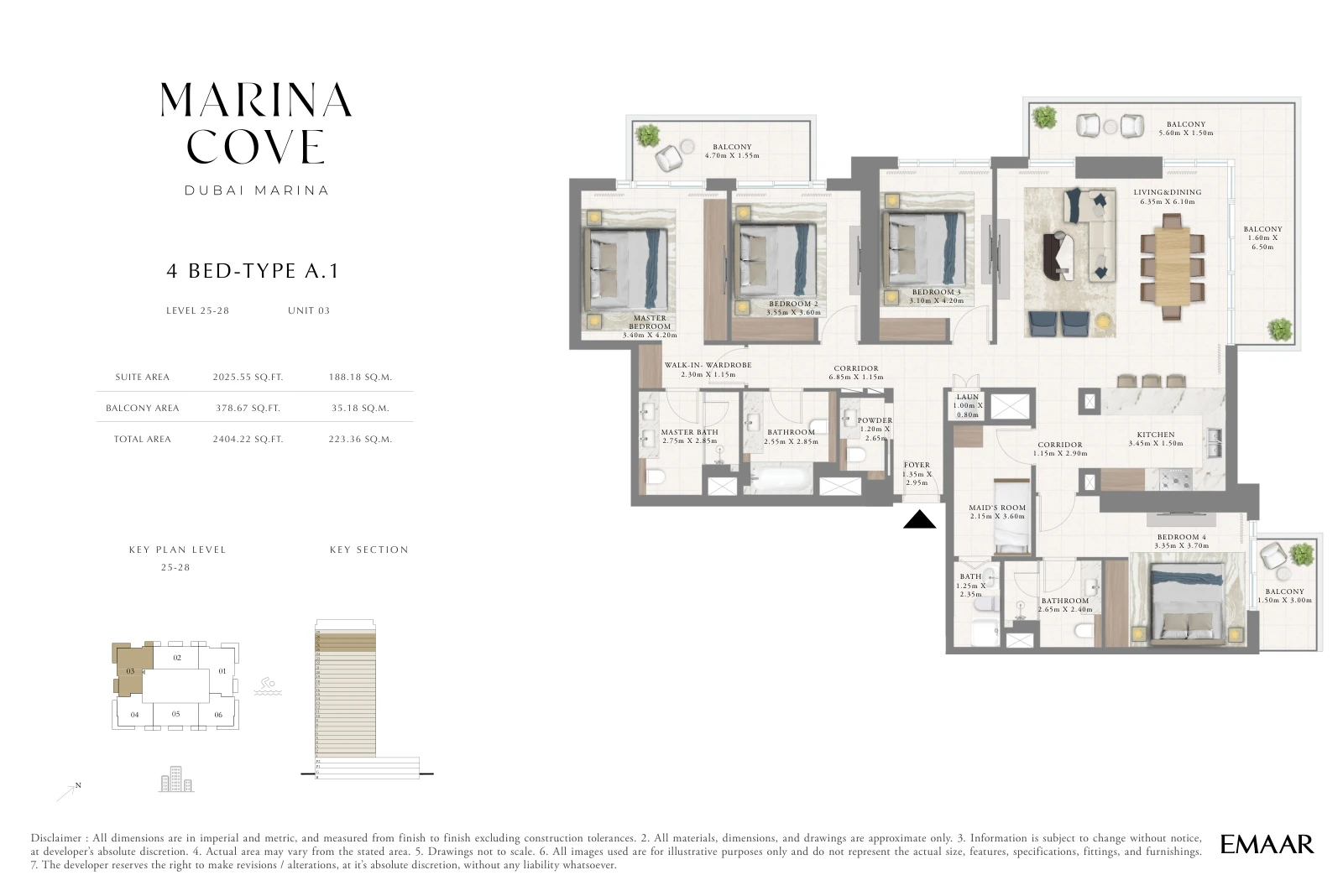 Floor plan for Type A.1