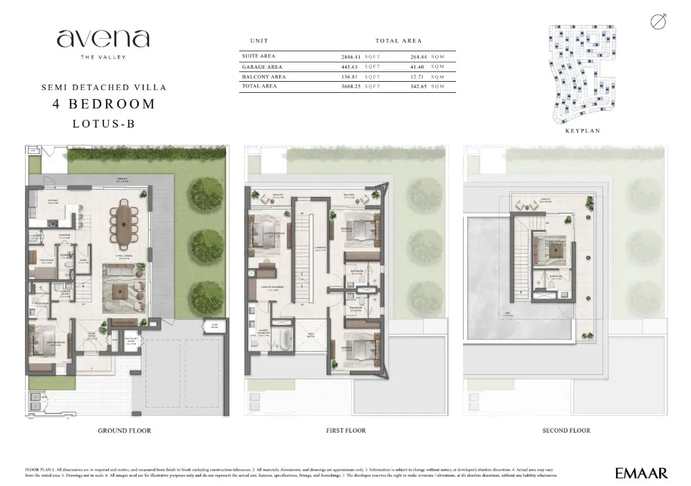 Floor plan for LOTUS-B