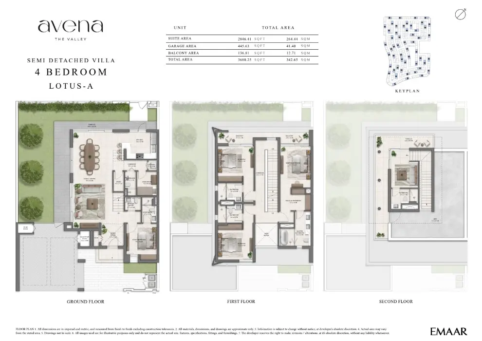 Floor plan for LOTUS-A