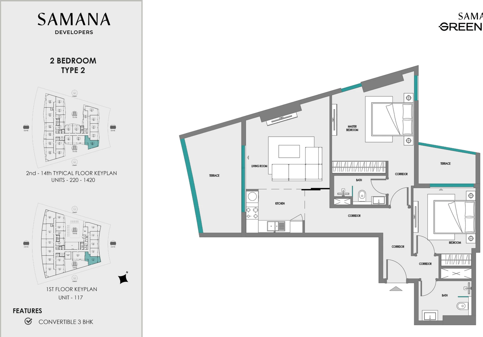 Floor plan for Type 2