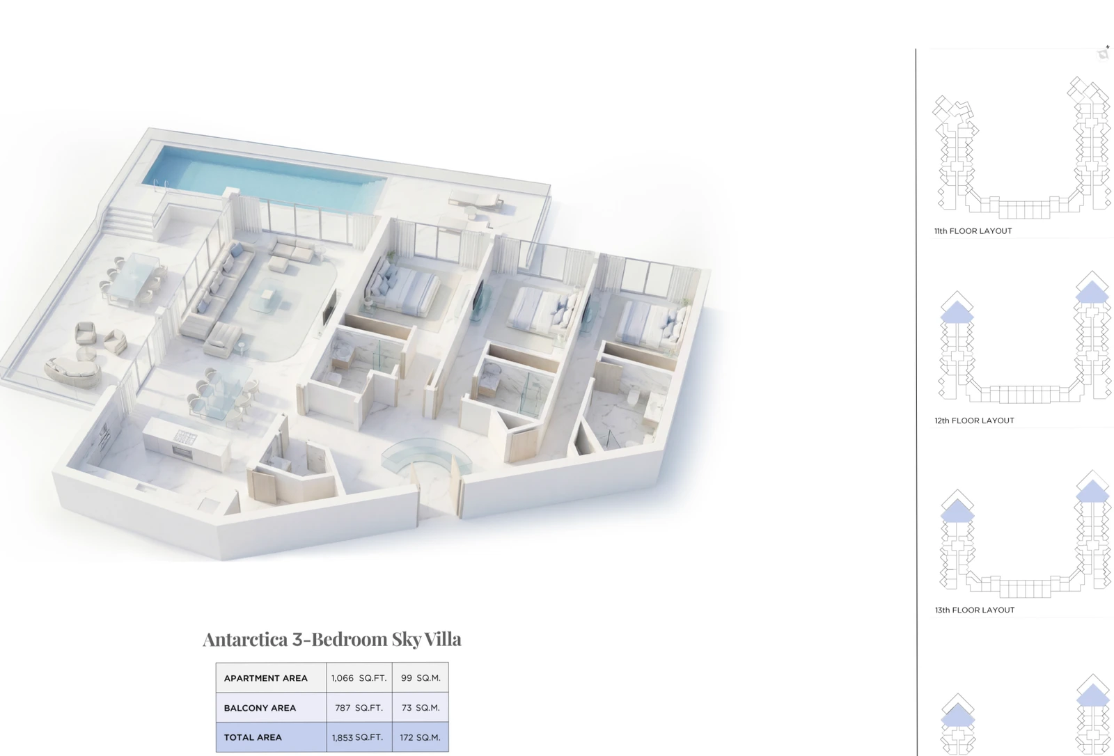 Floor plan for Antarctica