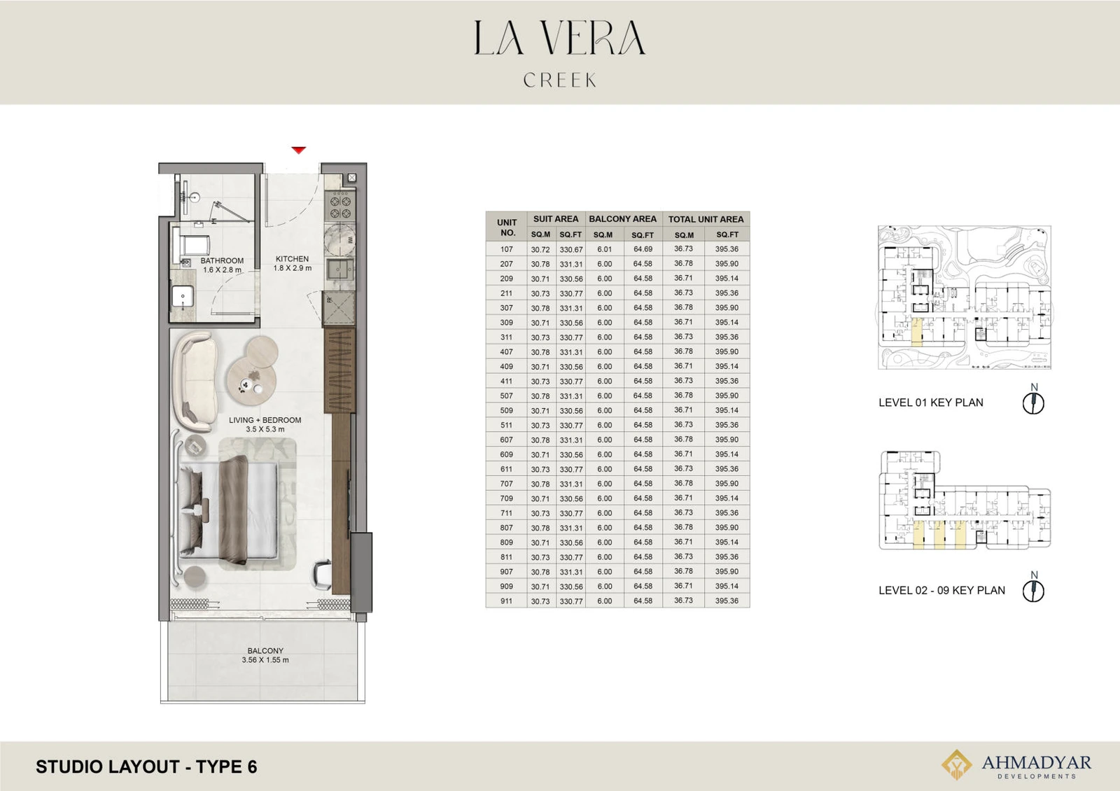Floor plan for Type 6