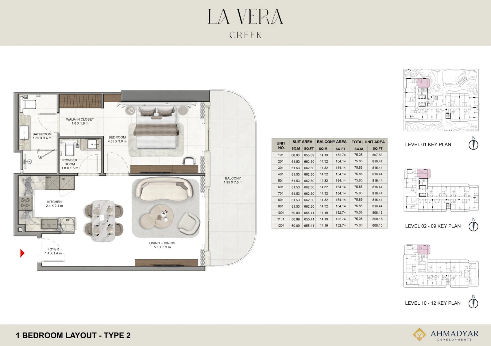 Floor plan for Type 2