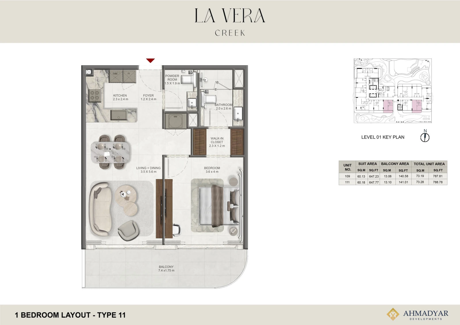 Floor plan for Type 11