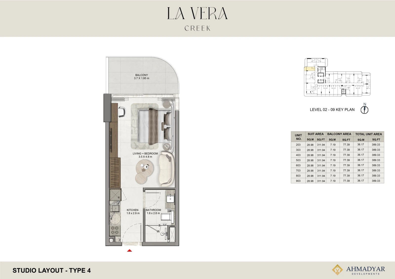 Floor plan for Type 4
