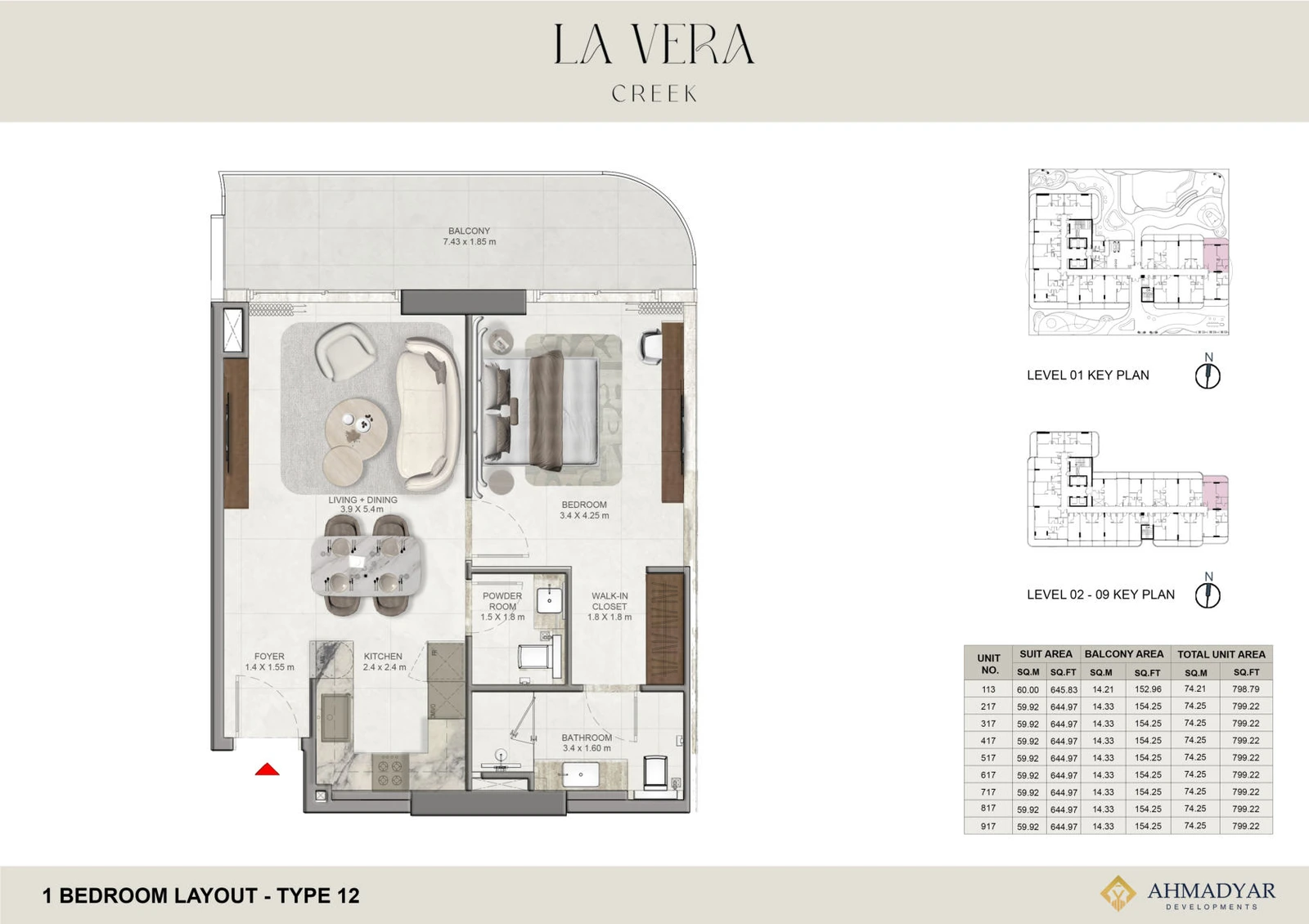 Floor plan for Type 12