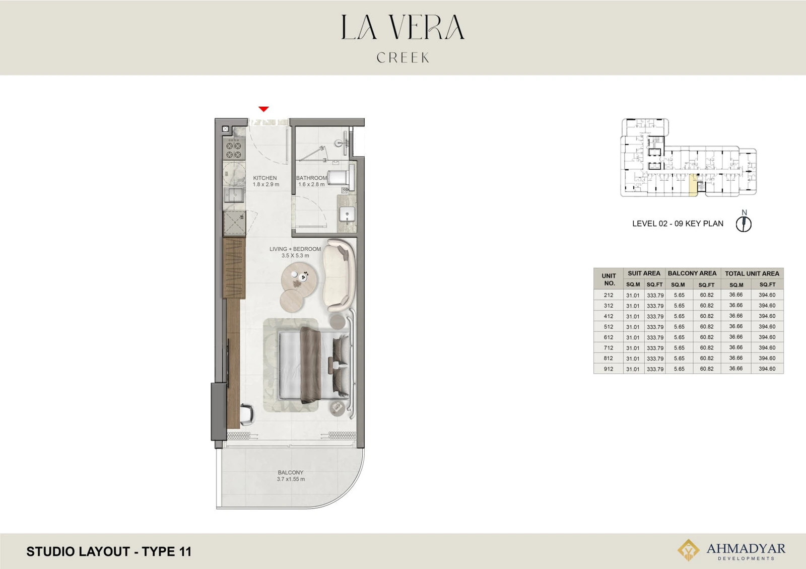 Floor plan for Type 11
