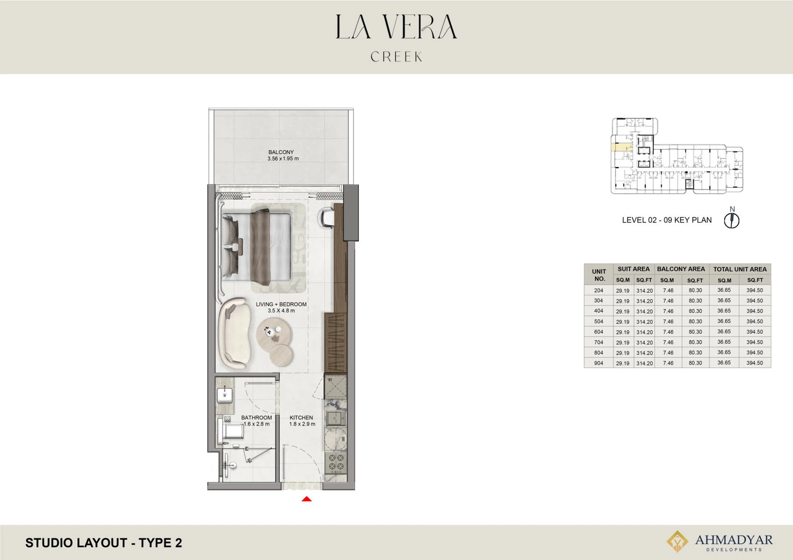 Floor plan for Type 2