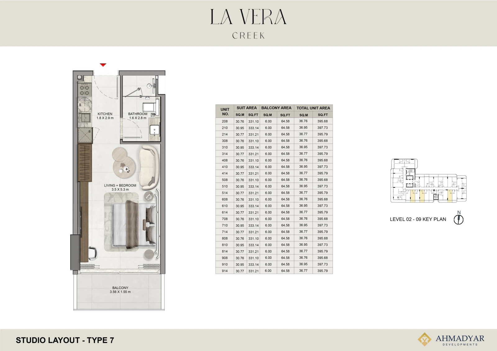 Floor plan for Type 7
