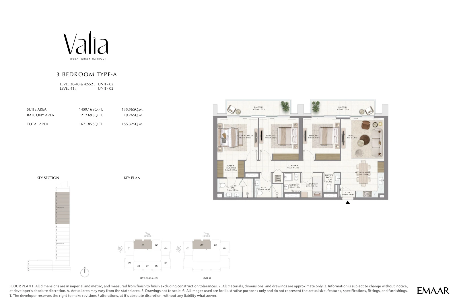 Floor plan for Type A