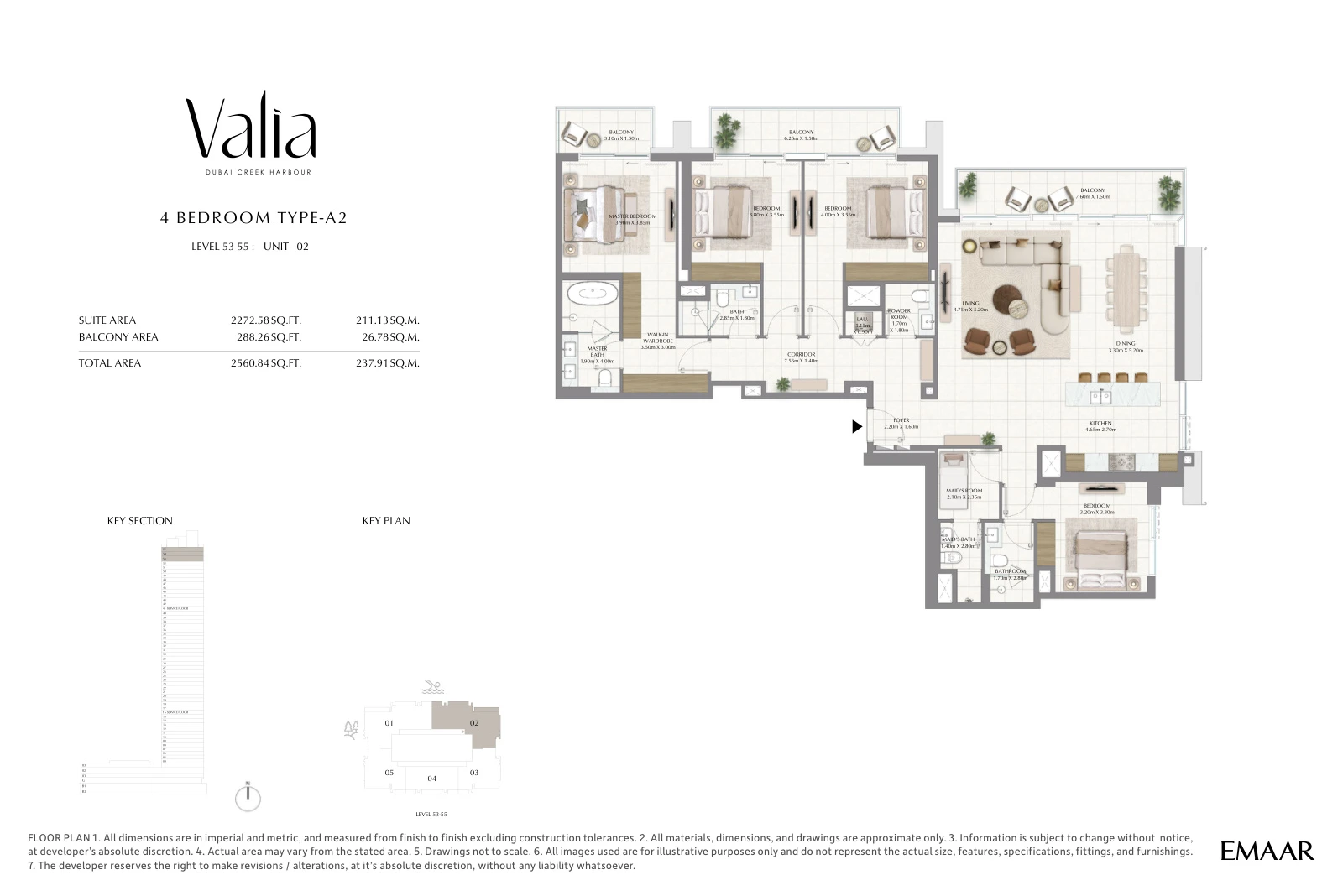 Floor plan for Type A2
