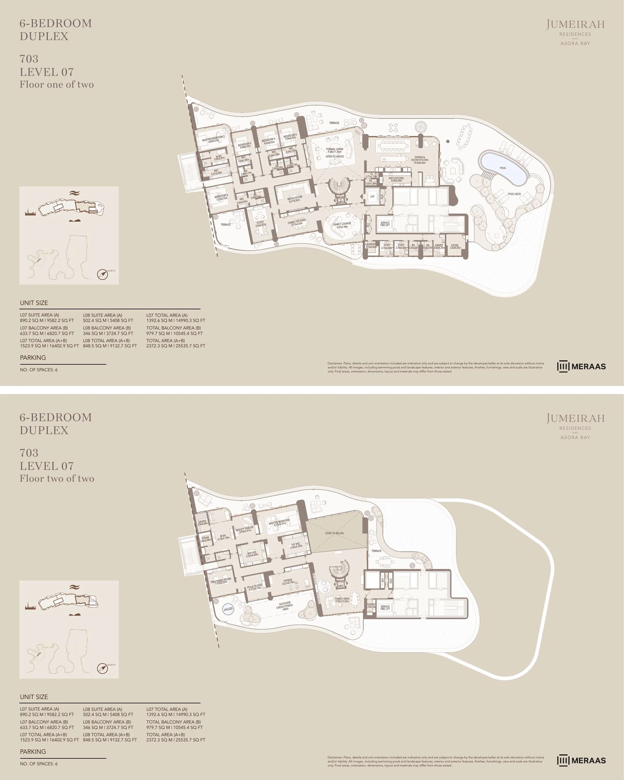 Floor plan for Type 3 - 703