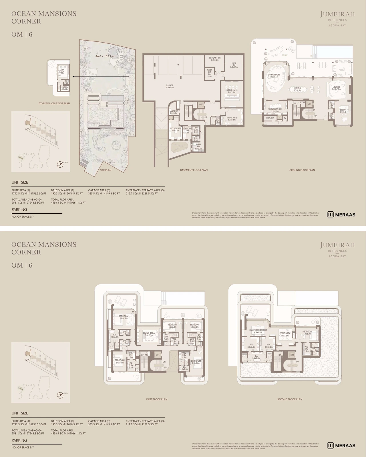 Floor plan for OM 6 Corner