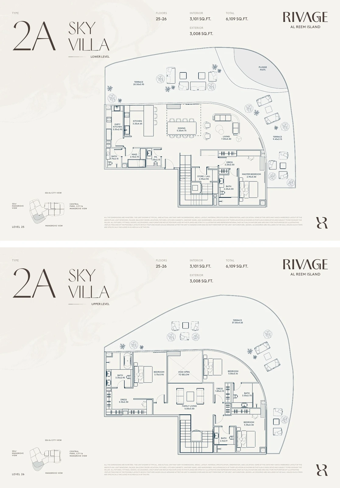 Floor plan for Type 2A