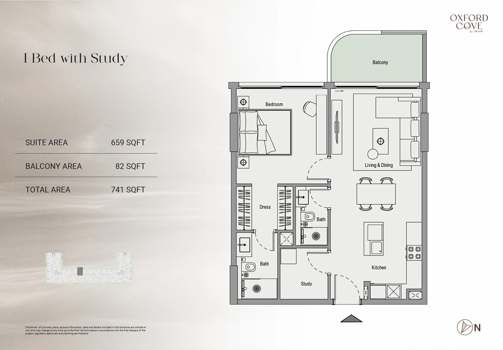 Floor plan for With Study