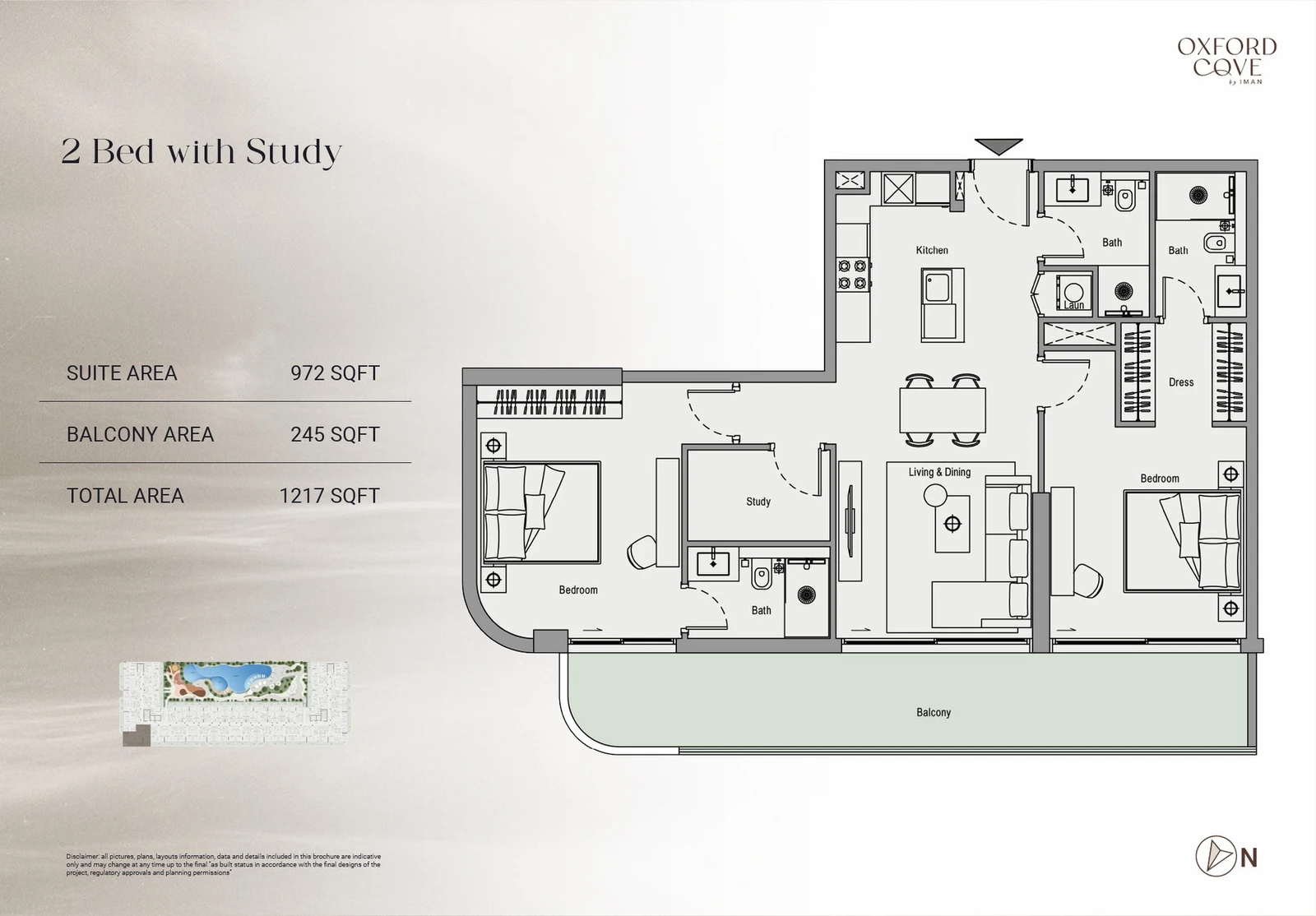 Floor plan for With Study