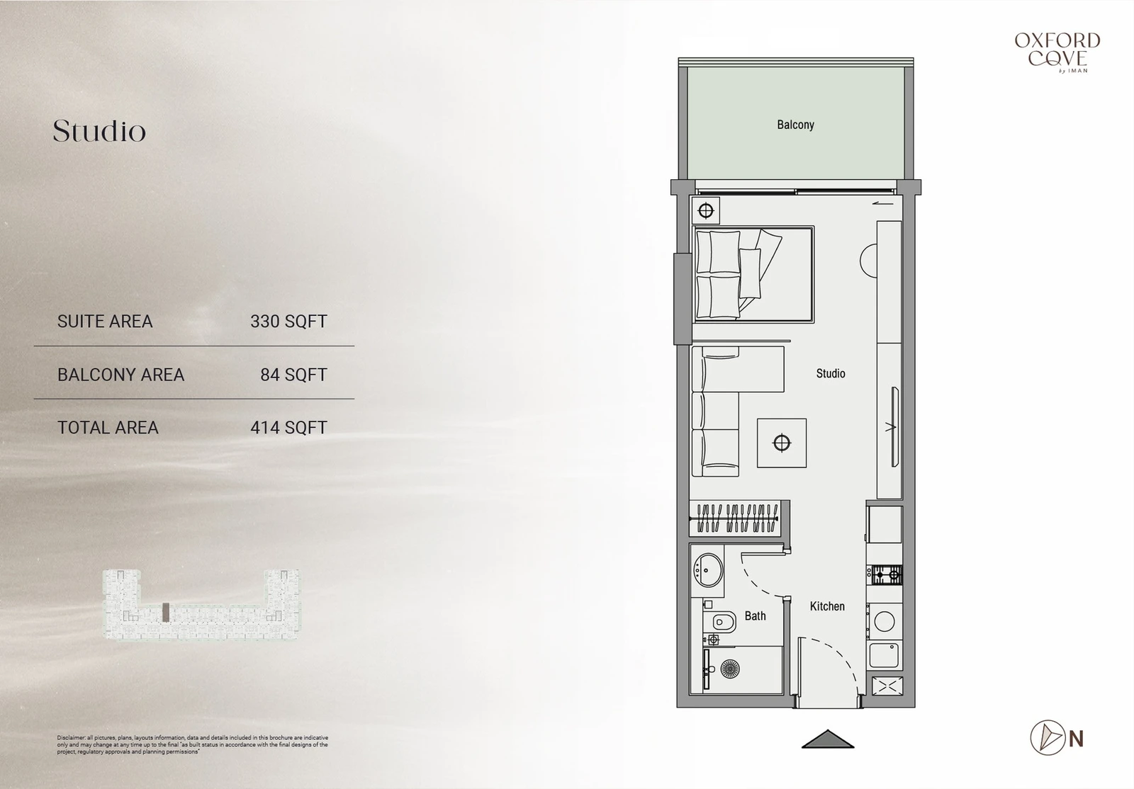Floor plan for Standard