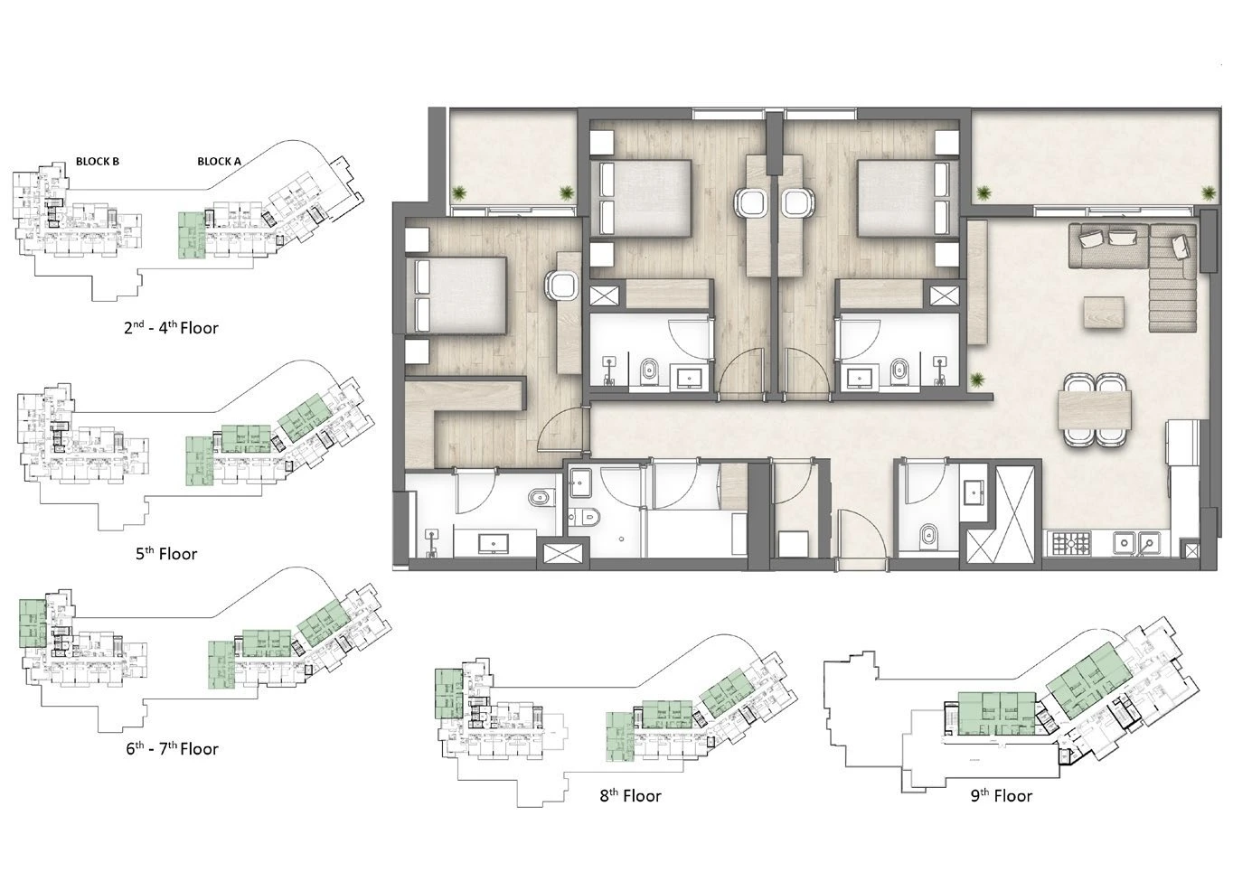 Floor plan for Standard