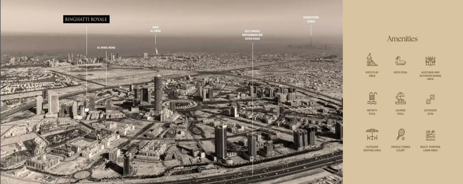 Binghatti Royale master plan