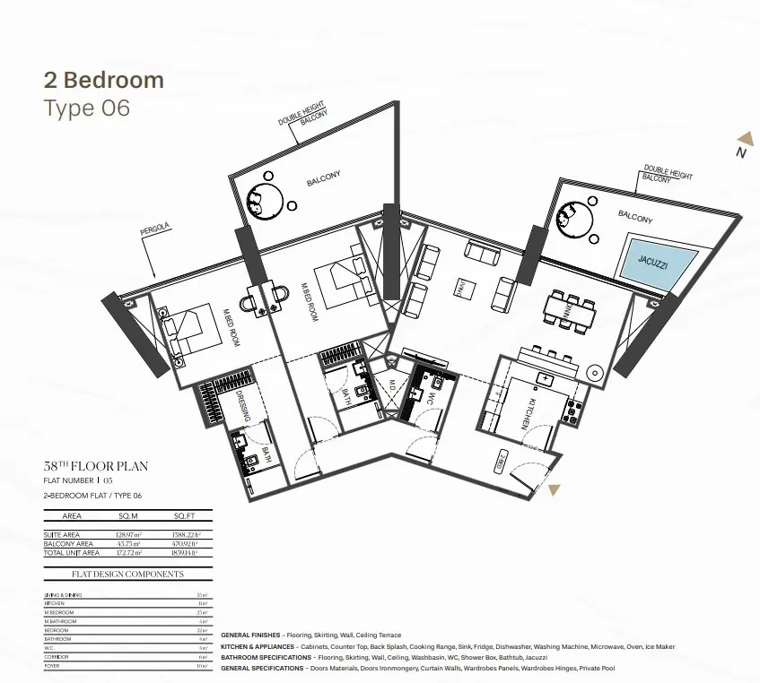Floor plan for Type 06