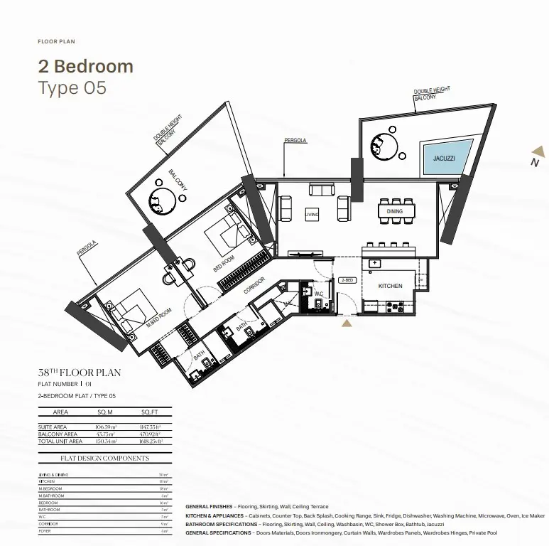 Floor plan for Type 05