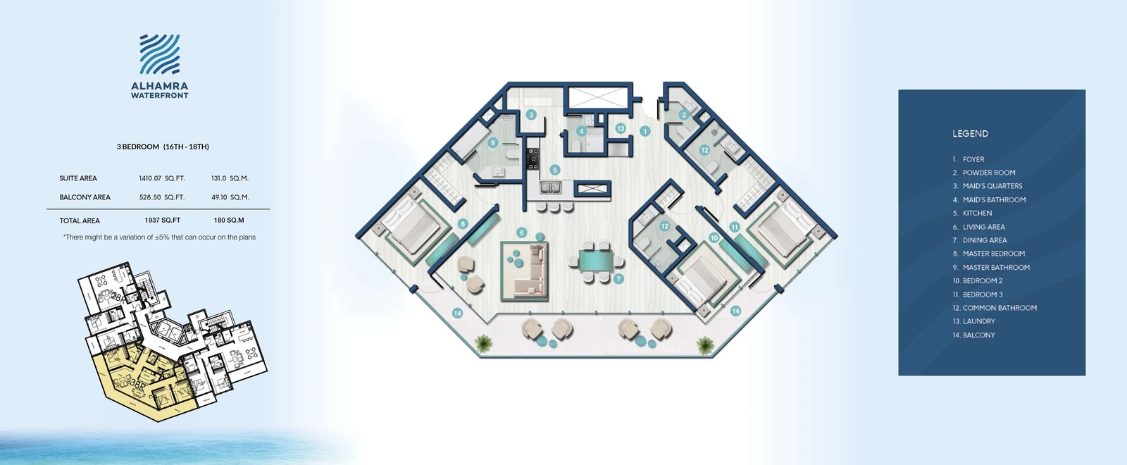 Floor plan for Standard